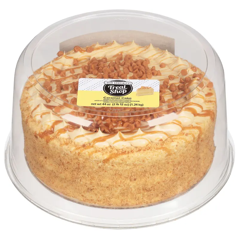 Our Specialty Treat Shop 8 Inch Caramel Cake 44 oz