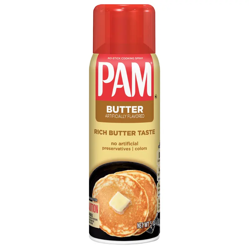 PAM Non Stick Butter Cooking Spray, 5 OZ