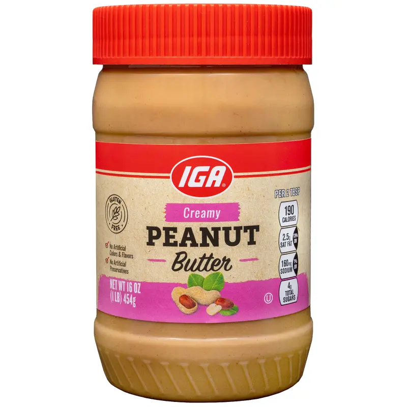 PEANUT BUTTER CREAMY 16 OZ