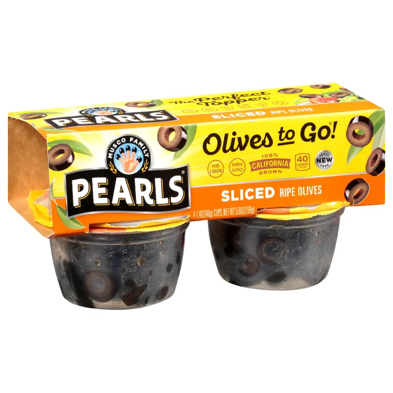 Pearls Sliced Ripe Olives 4 ea