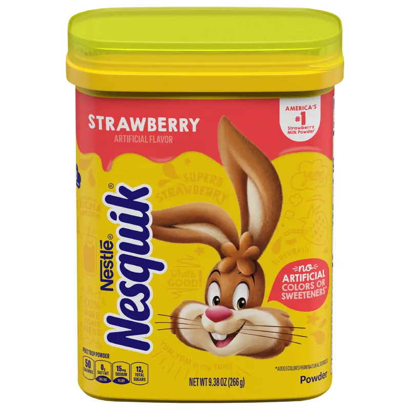Nesquik Strawberry Milk Powder 9.38 oz