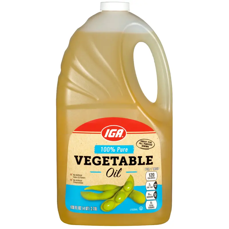 OIL VEGETABLE 100% PURE 1 GAL 128 OZ