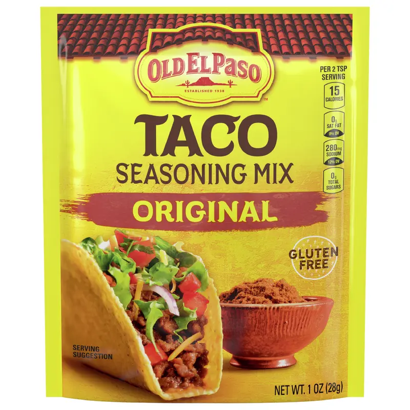 Old El Paso Taco Seasoning Mix, Original Flavor, 1 oz.