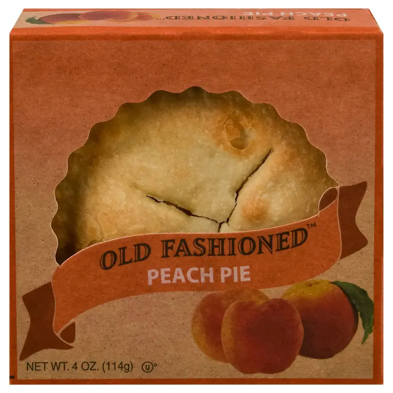 Old Fashioned Peach Pie 4 oz