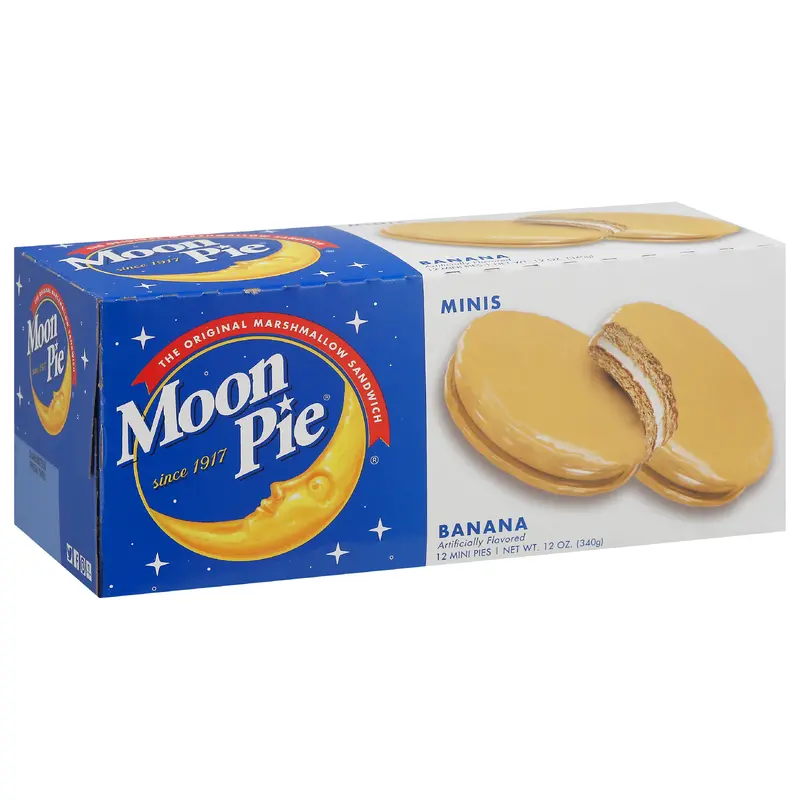 Moon Pie Banana Marshmallow Sandwiches 12 ea