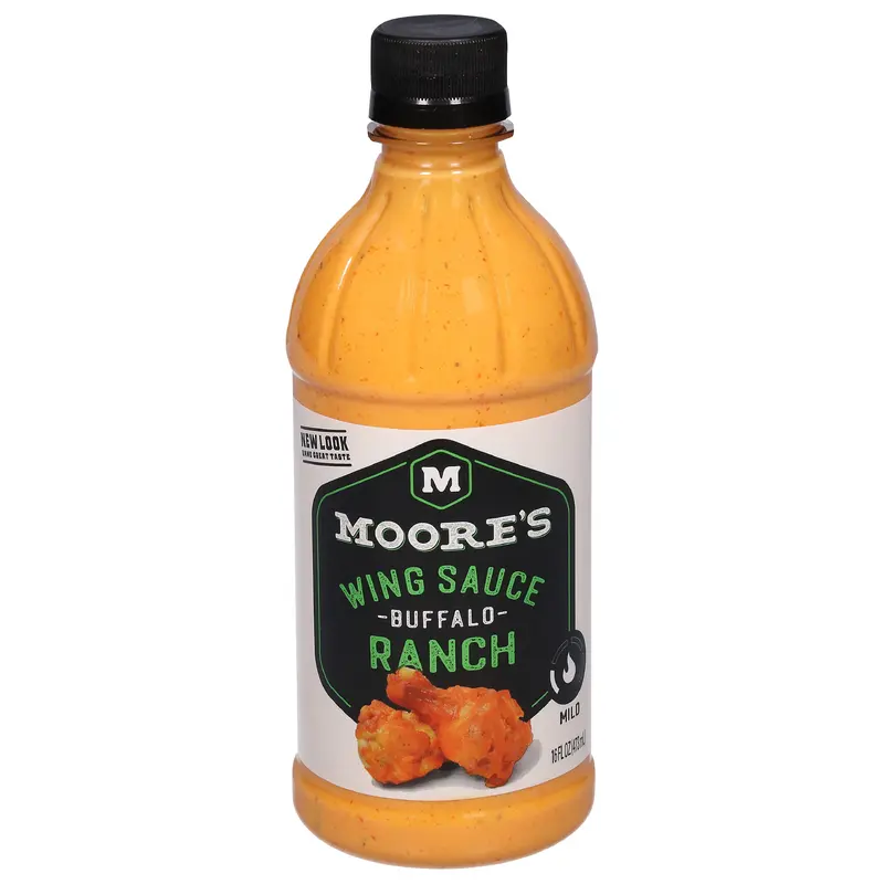 Moore's Mild Buffalo Ranch Wing Sauce 16 fl oz