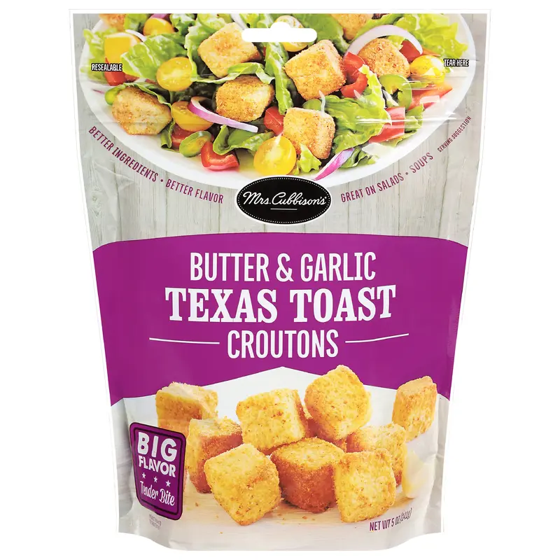 Mrs. Cubbison's Texas Toast Butter & Garlic Croutons 5 oz