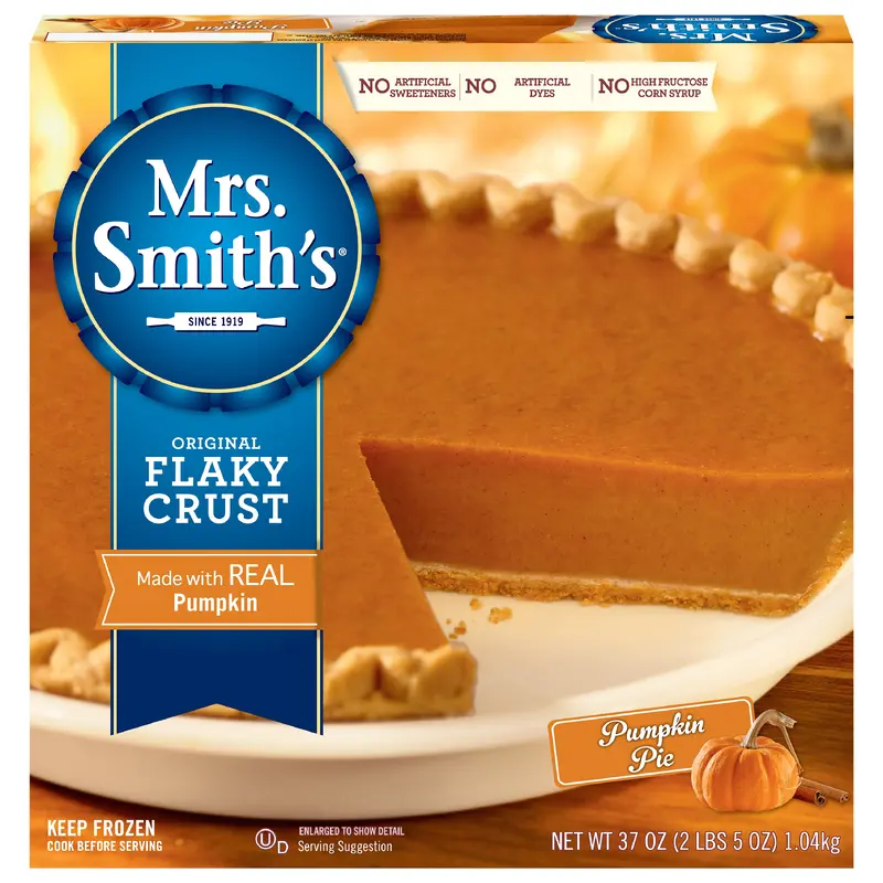 Mrs. Smith's Flaky Crust Original Pumpkin Pie 37 oz