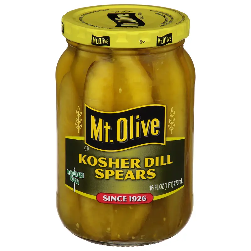 Mt Olive Kosher Dill Spears Pickles