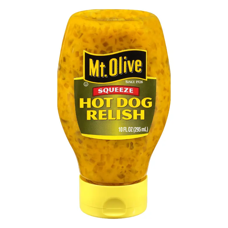 Mt Olive Squeeze Hot Dog Relish 10 oz