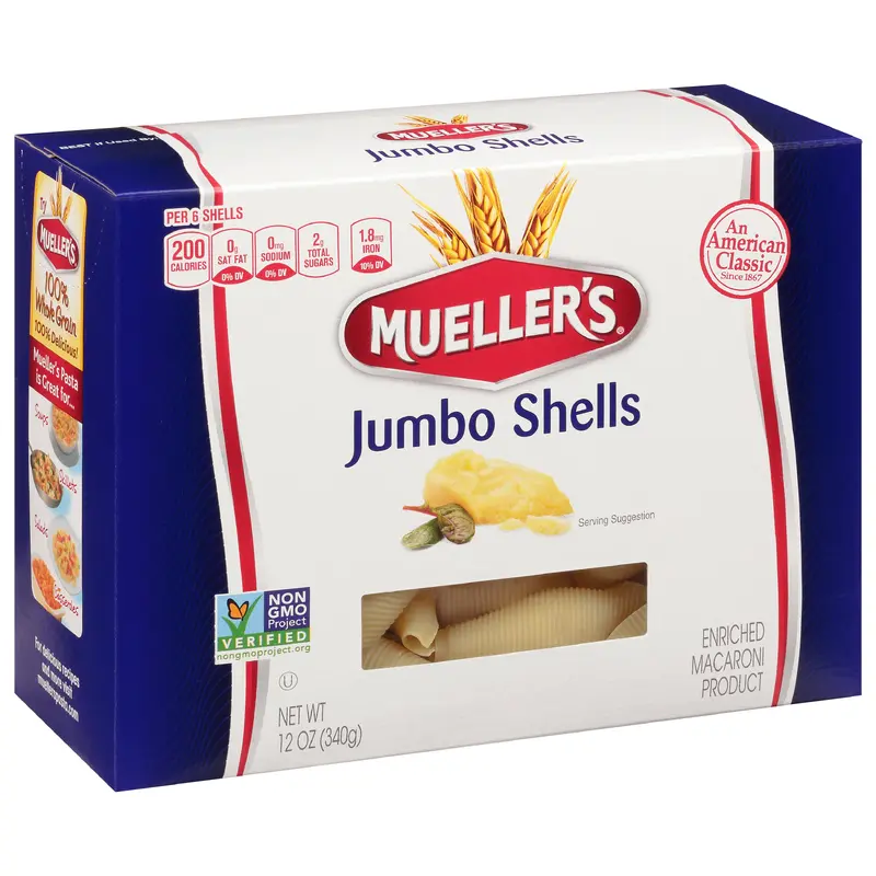 Mueller's Jumbo Shells 12 oz