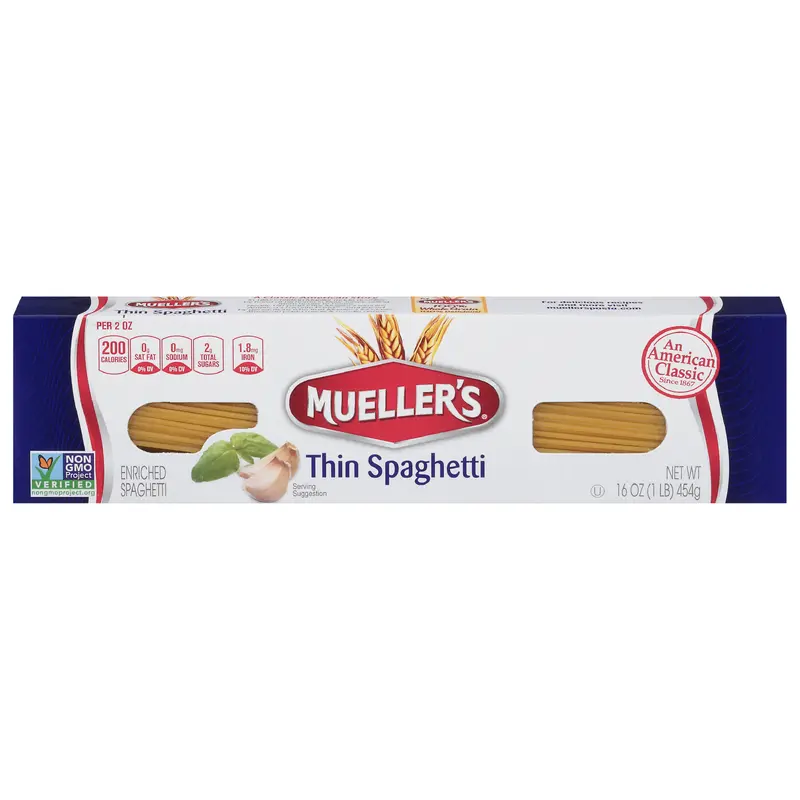Mueller's Thin Spaghetti 16 oz