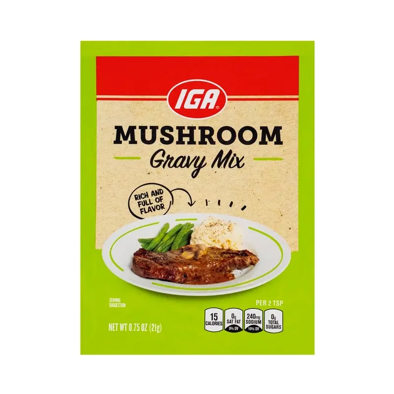 MUSHROOM GRAVY SEASONING MIX 0.75 OZ