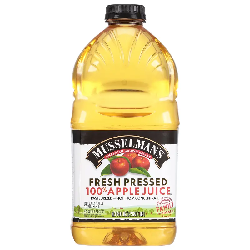 Musselman's Fresh Pressed 100% Apple Juice 64 fl oz