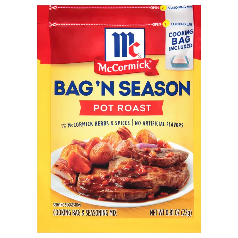 McCormick Bag 'n Season Pot Roast Seasoning Mix, 0.81 oz