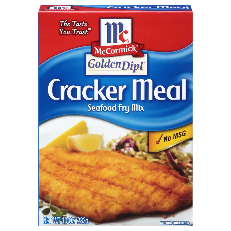 McCormick Golden Dipt Fry Mix - Cracker Meal, 10 oz