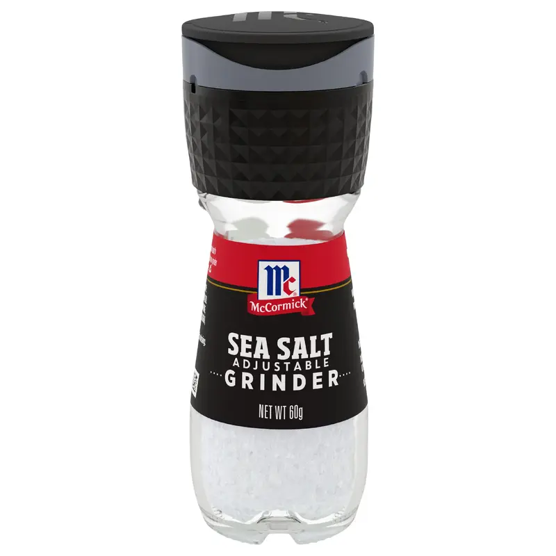 McCormick Sea Salt Grinder, 2.12 oz