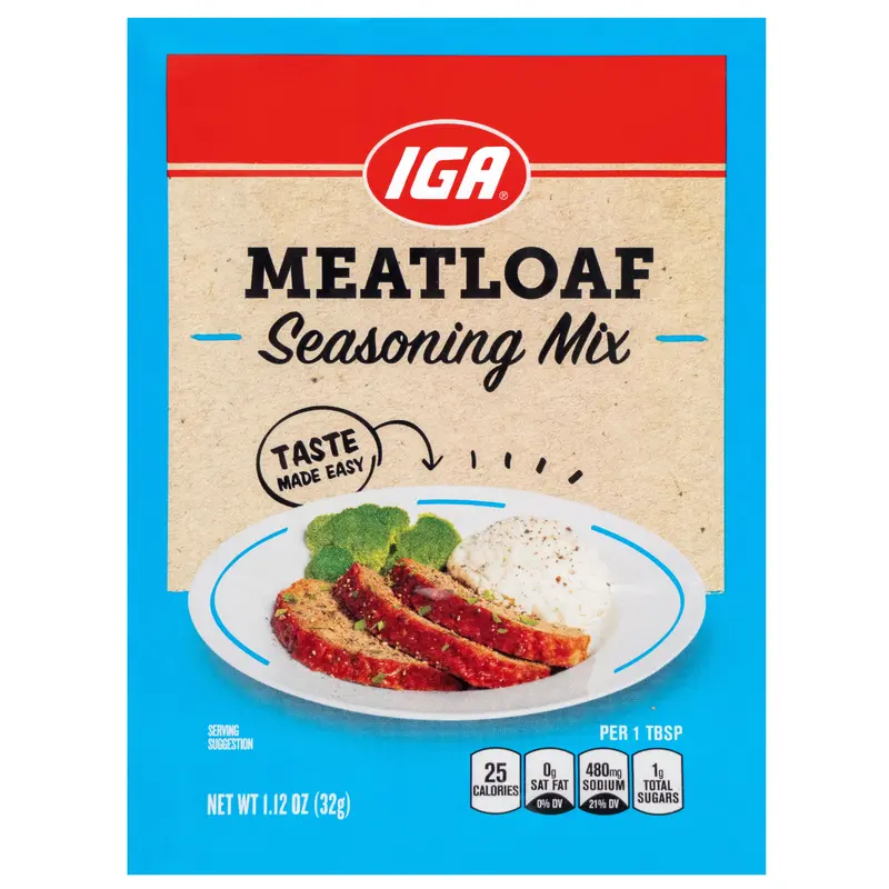 MEATLOAF SEASONING MIX 1.12 OZ