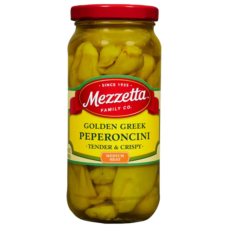 Mezzetta Golden Greek Peperoncini, 16 fl oz