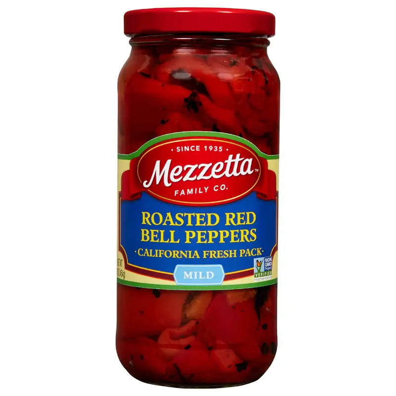 Mezzetta Roasted Red Bell Peppers, 16 oz