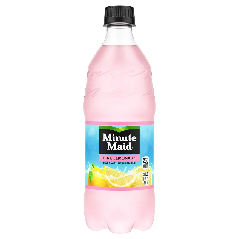 Minute Maid Pink Lemonade Bottle, 20 fl oz