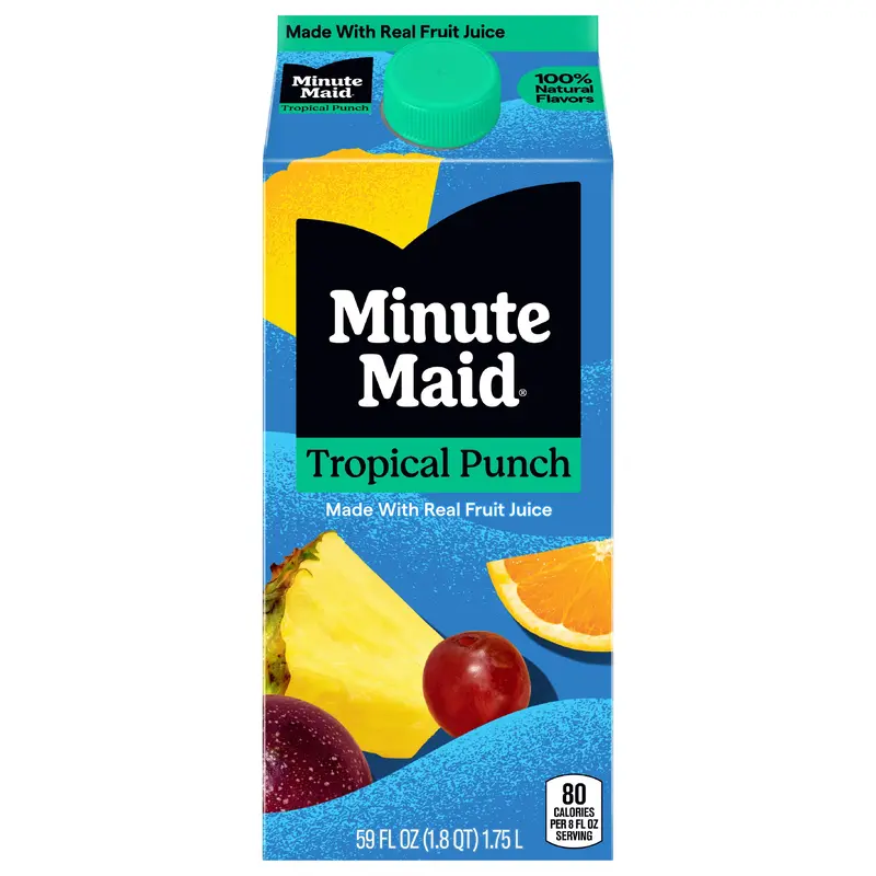 Minute Maid Tropical Punch Carton, 59 fl oz