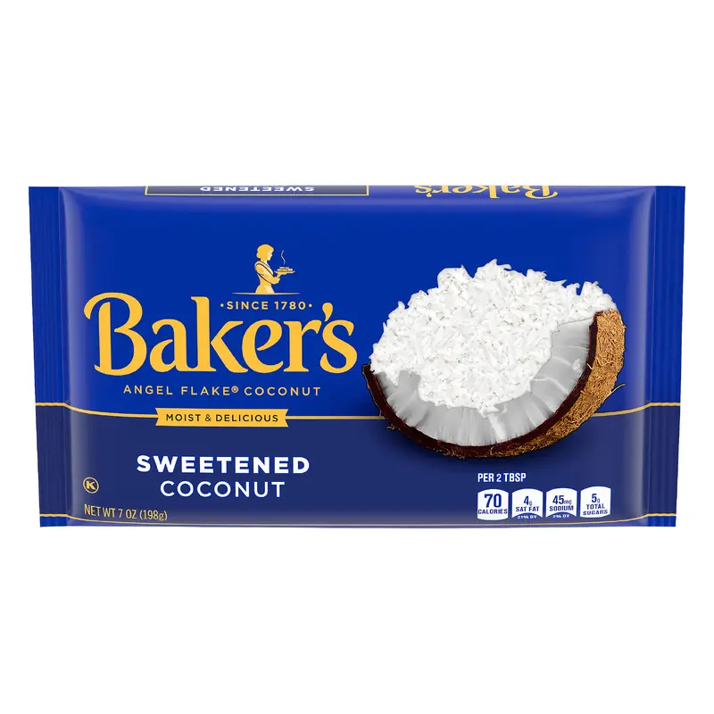 Baker's Angel Flake Sweetened Coconut 7 oz. Bag