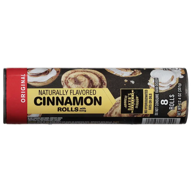 Baker's Harvest Original Cinnamon Rolls with Icing 12.4 oz