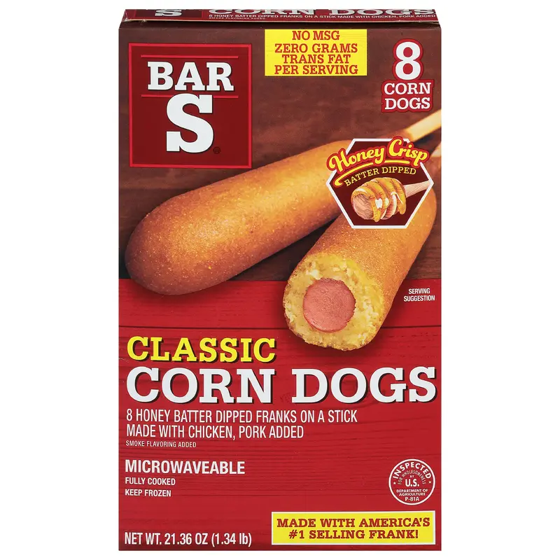 Bar S Classic Corn Dogs 21.36 oz
