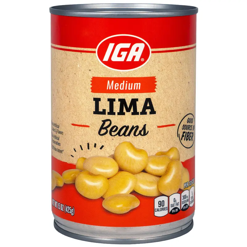 BEANS LIMA MEDIUM 15 OZ