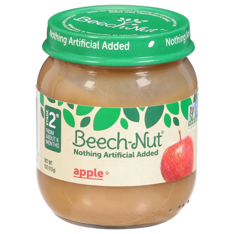 Beech-Nut Stage 2 (From About 6 Months) Apple 4 oz