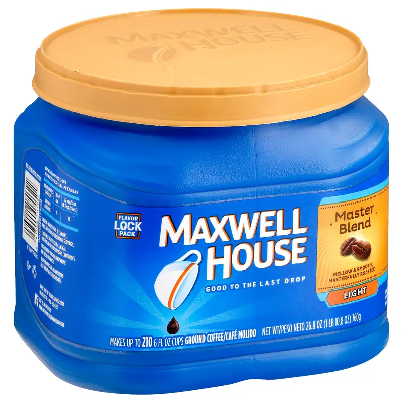 Maxwell House Light Ground Master Blend Coffee 26.8 oz