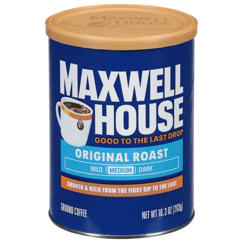 Maxwell House Original Roast Ground Coffee, 10.3 oz Canister