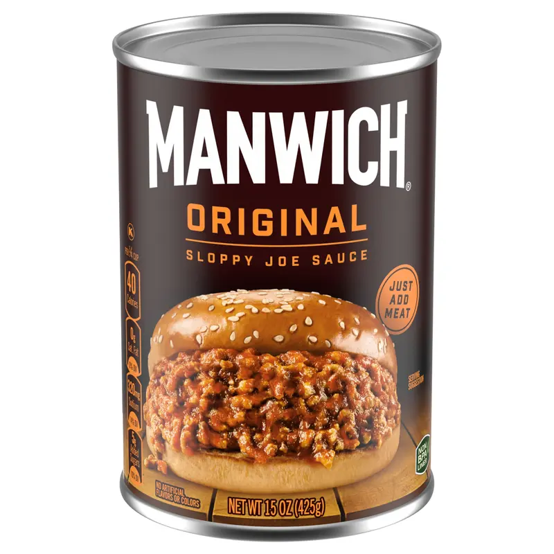 Manwich Original Sloppy Joe Sauce, Canned Sauce, 15 oz.