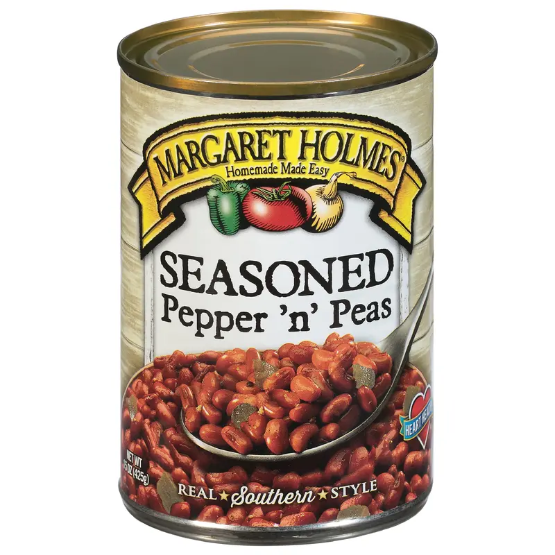 Margaret Holmes Real Southern Style Seasoned Pepper n Peas 15 oz