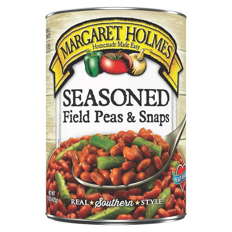 Margaret Holmes Seasoned Field Peas & Snaps 15 oz