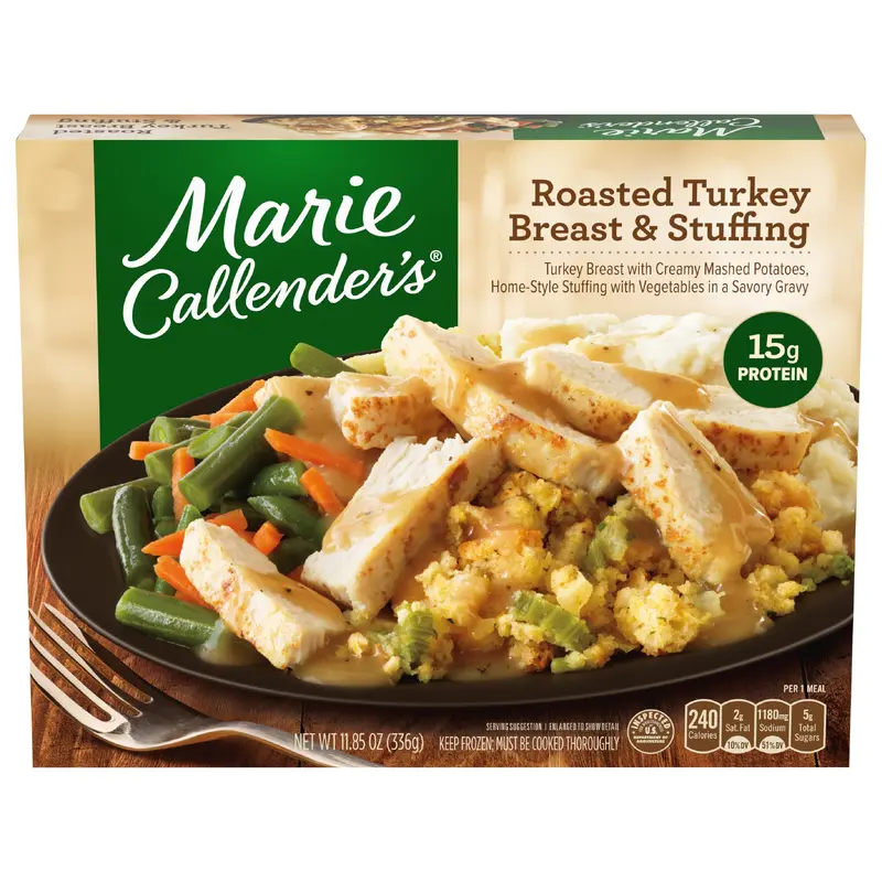 Marie Callender's Frozen Meal, Roasted Turkey Breast & Stuffing, 11.5 Ounce