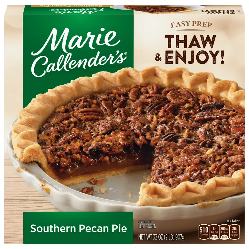 Marie Callender's Frozen Pie Dessert, Southern Pecan, 32 Ounce