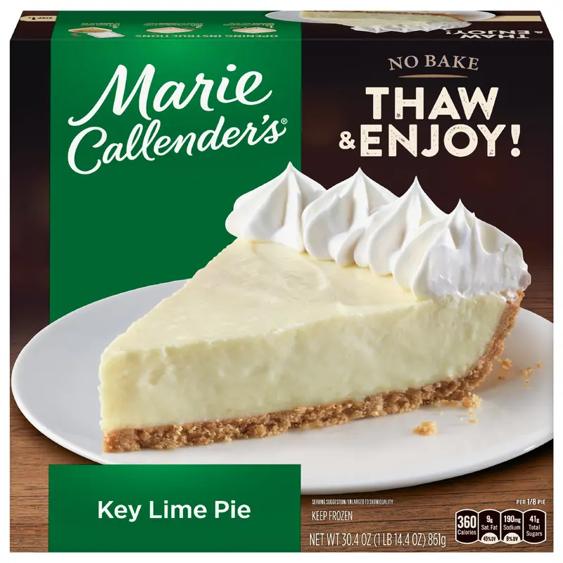 Marie Callender's Key Lime Pie Frozen Dessert, 30.4 Ounce