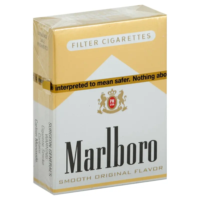Marlboro Cigarettes 20 ea - SMOOTH ORIGINAL FLAVOR GOLD WHITE