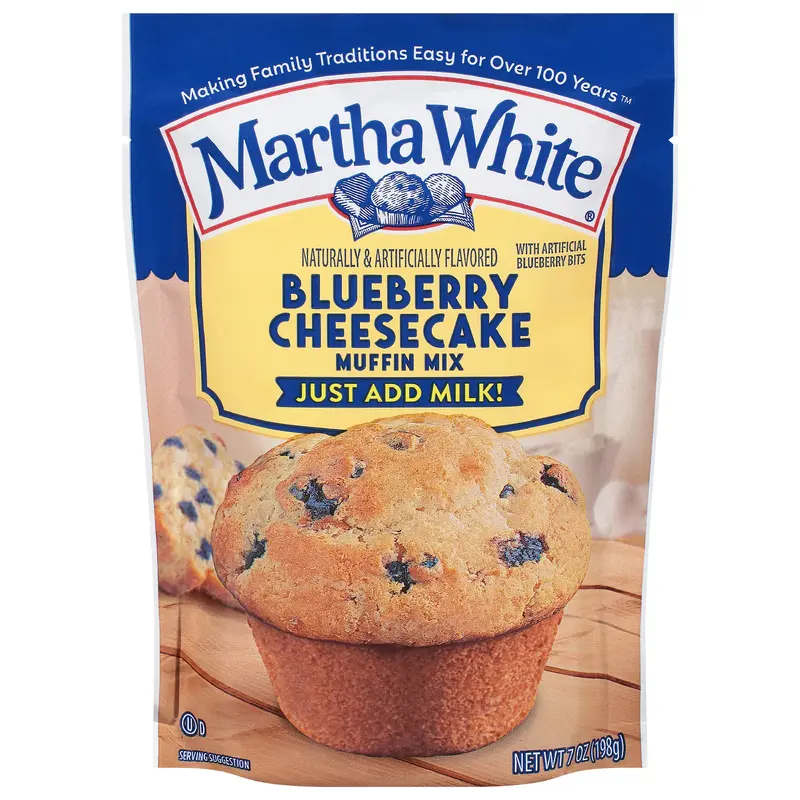 Martha White Blueberry Cheesecake Muffin Mix 7 oz