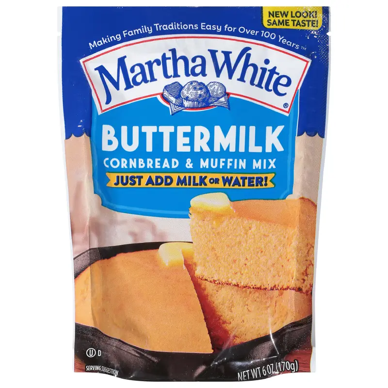 Martha White Buttermilk Cornbread & Muffin Mix 6 oz