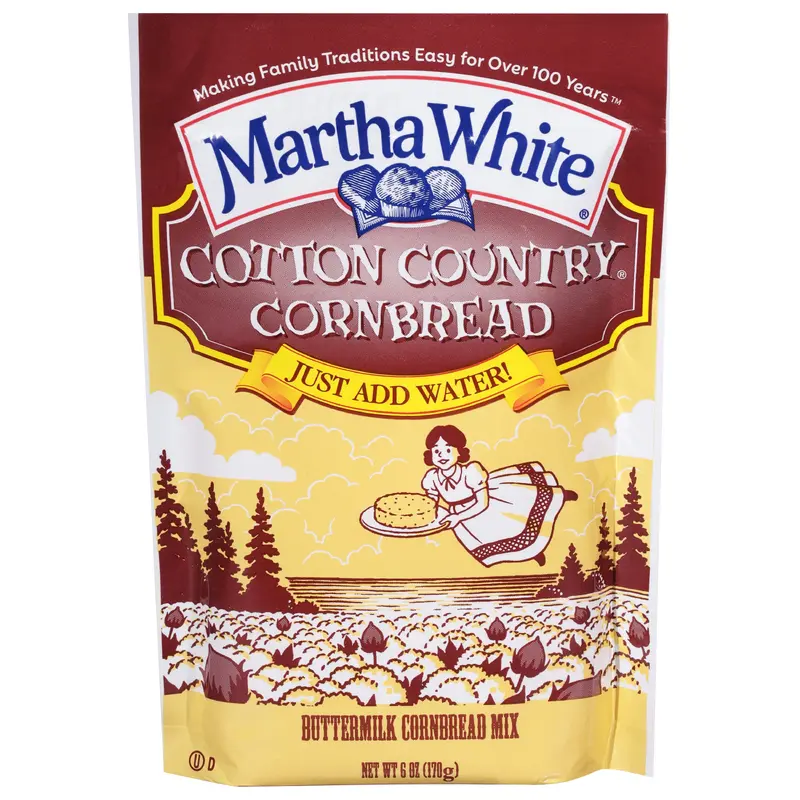 Martha White Cotton Country Buttermilk Cornbread Mix 6 oz