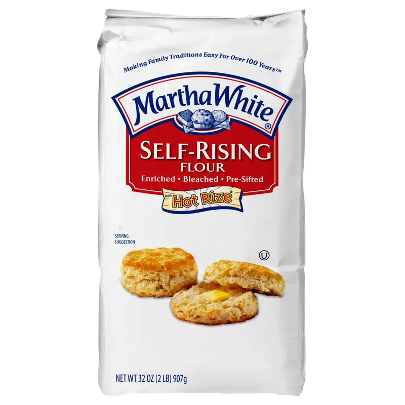 Martha White Self Rising Flour with Hot Rize, 2 Lb Bag