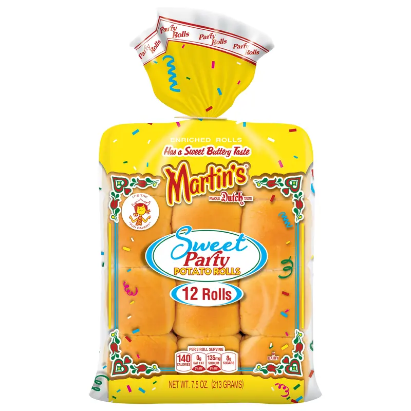 Martins Sweet Party Potato Rolls