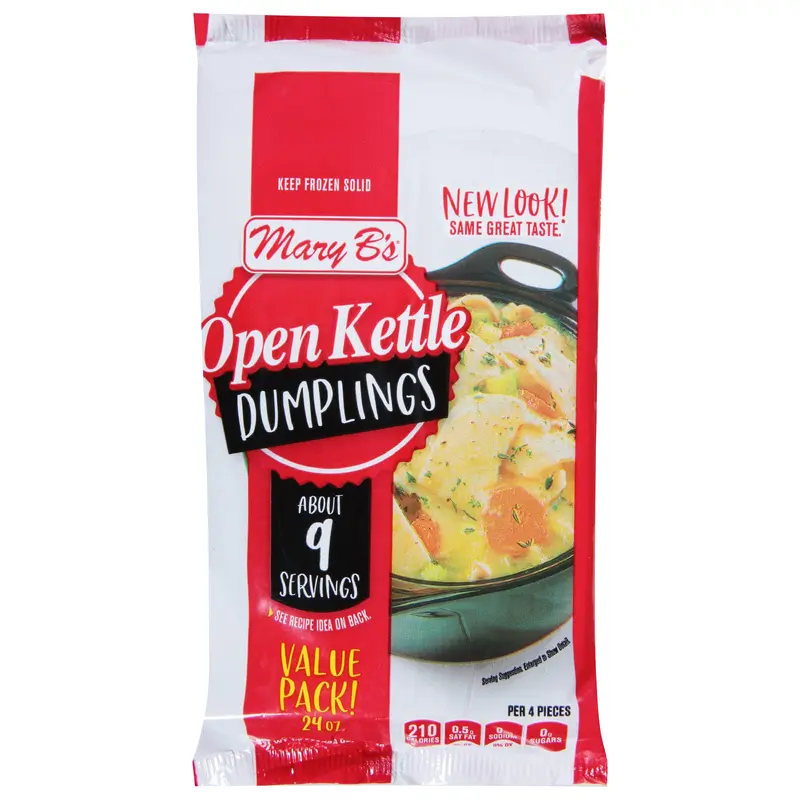 Mary B's Open Kettle Dumplings Value Pack 1.5 lb
