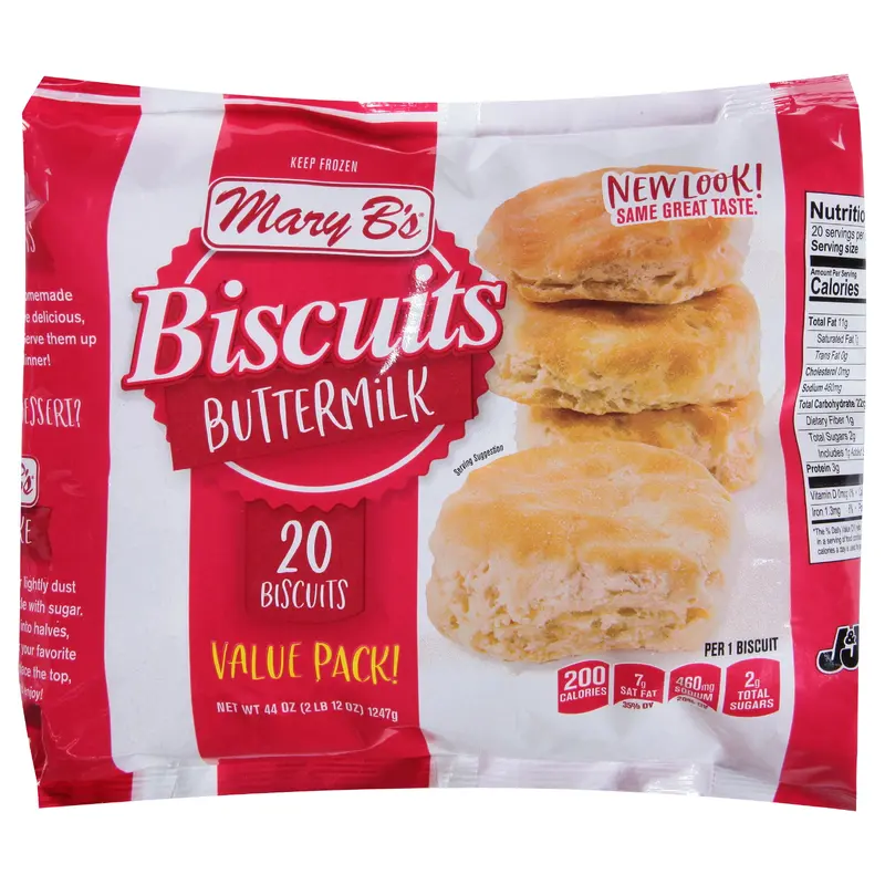 Mary B's Value Pack Buttermilk Biscuits Value Pack 20 ea