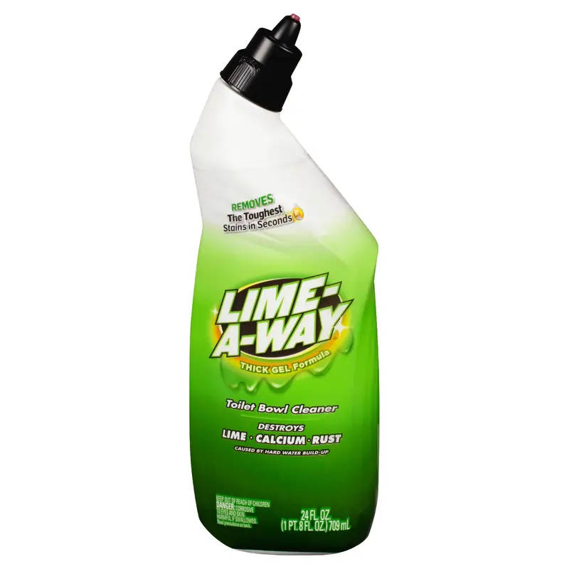 Lime-A-Way Thick Gel Formula Toilet Bowl Cleaner 24 oz