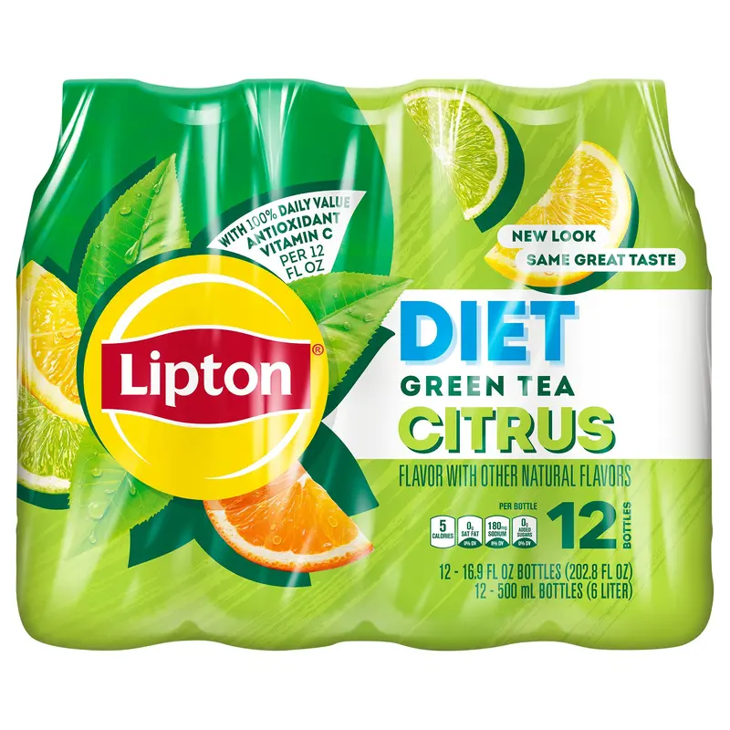 Lipton Diet Green Tea Citrus 16.9 Fl Oz 12 Count