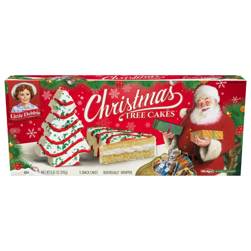 Little Debbie Christmas Tree Cakes 5 ea Box